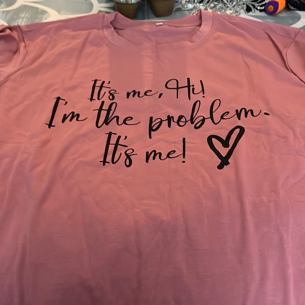 It's Me, Hi, I'm The Problem Shirt Women Music Lover Shirts Summer Tee Tops